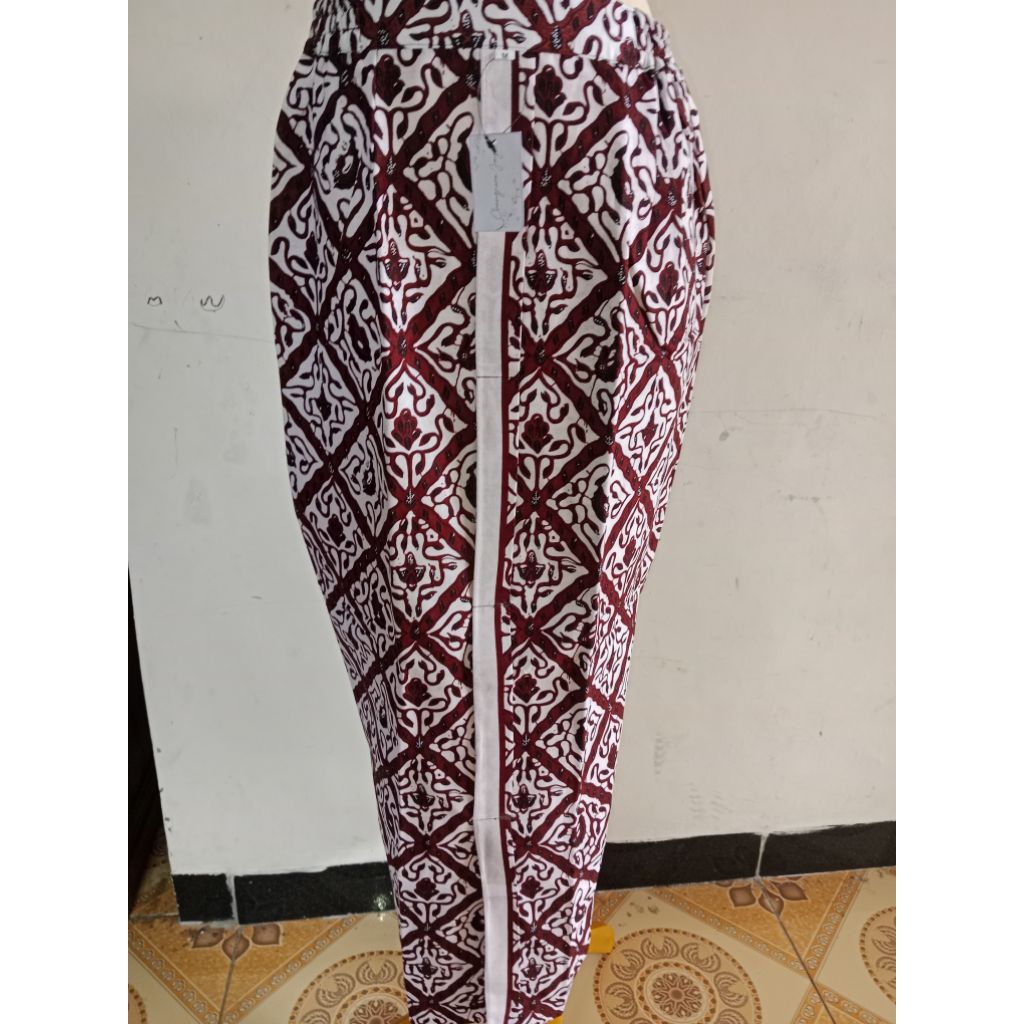 jarik wiru rok instant wanita / putri wiru sleret putih