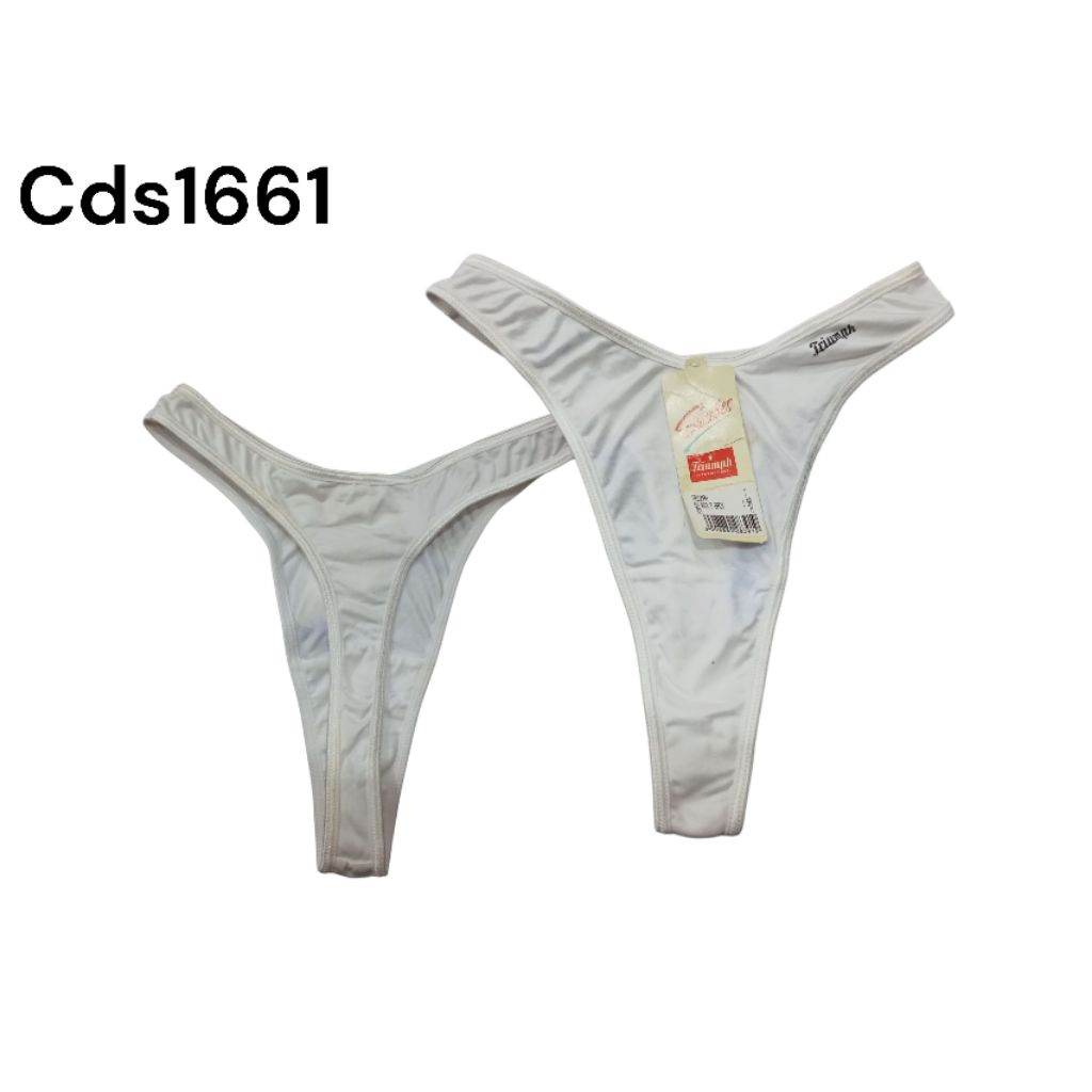 #K Cds1661 CD branded Triumph celana dalam wanita ada noda kotor size M