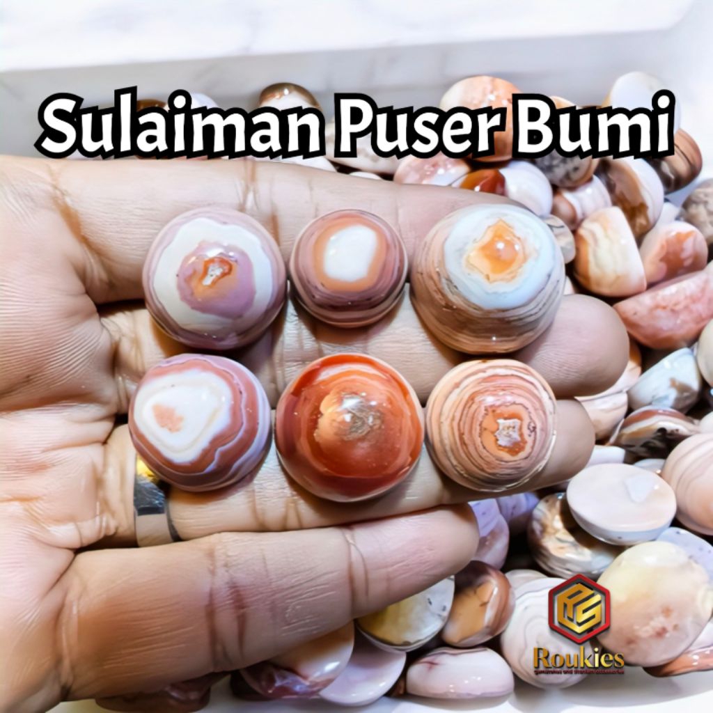 [HANYA BATU] Batu Akik Sulaiman Puser Bumi