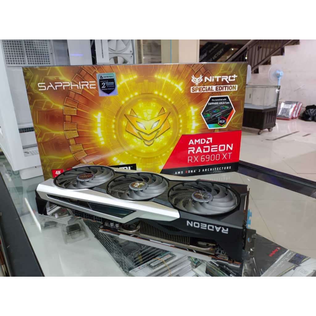 VGA CARD SAPPHIRE NITRO+ AMD RADEON RX 6900 XT GAMING OC 16GB GDDR6 RX6900XT