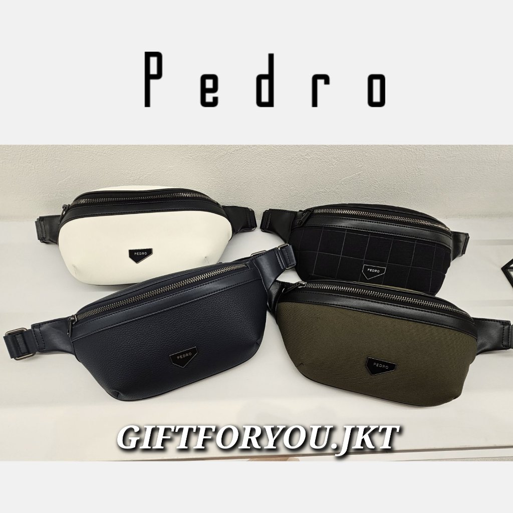 Pedro Taper Sling Pouch Original Man Bag Tas Selempang Pria Cowok Laki Laki Casual Sporty Tas Pingga