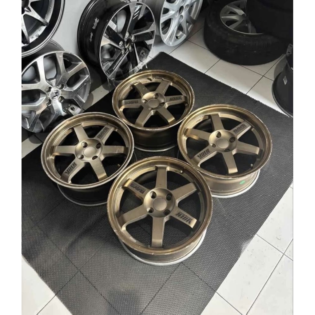 Velg TE37 R16 pcd 4x100 et 40 lebar 7 in