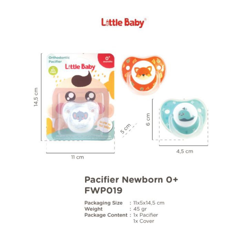 Little Pacifier Empeng Bayi Baru Lahir