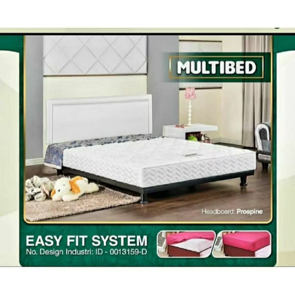 Guhdo Multi Bed Multibed New Prima - 160x200 - Fullset Ideal / Prospine - SPRING BED SET MULTIBED 90