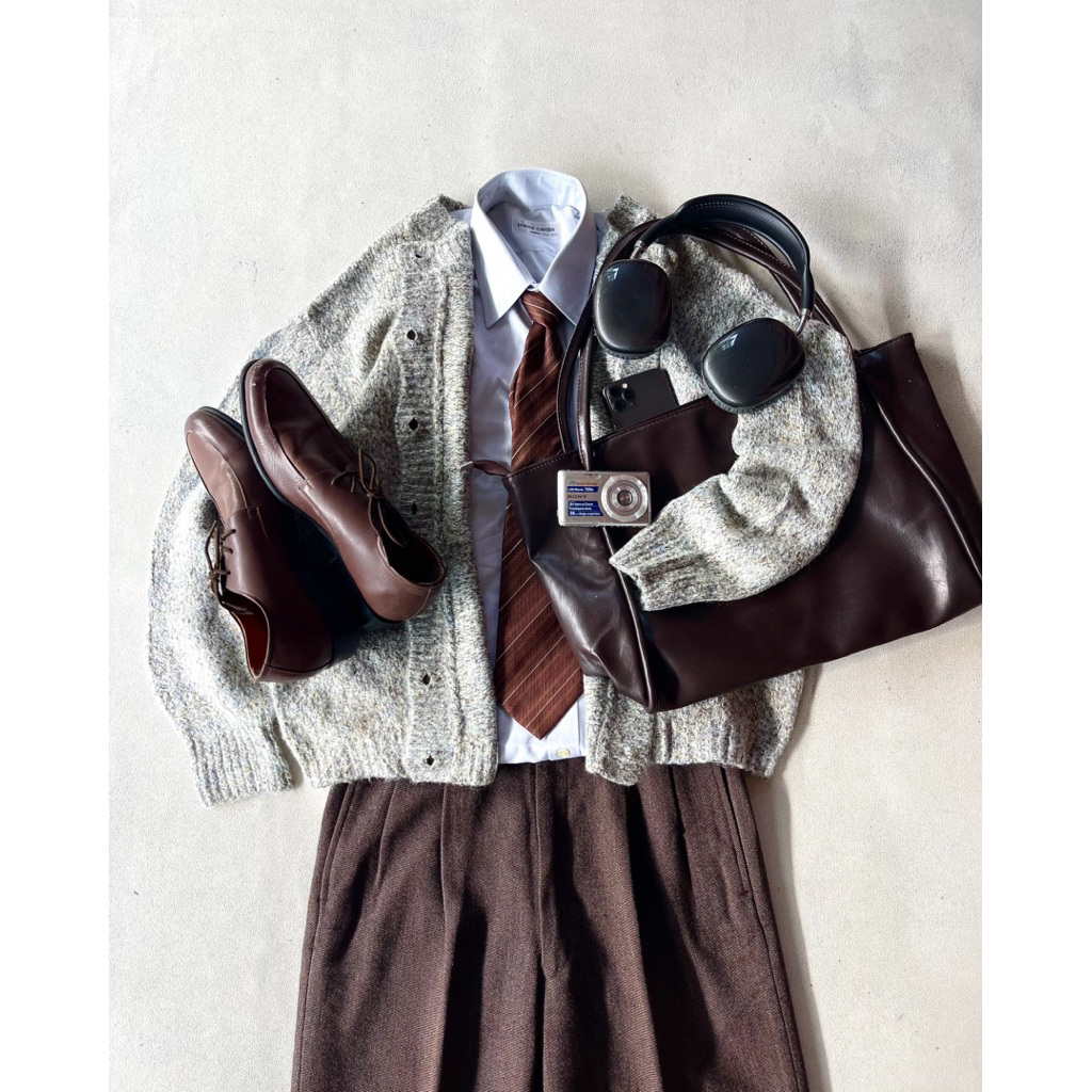 Chocol Raffine Knit Cardigan