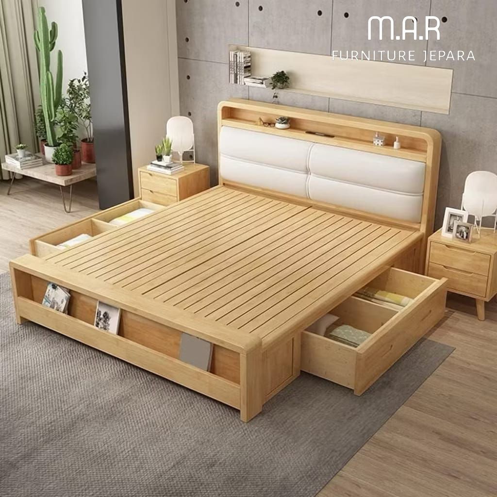 DIPAN - TEMPAT TIDUR - DIPAN KAYU JATI - TEMPAT TIDUR KAYU JATI - DIPAN MODERN - TEMPAT TIDUR MODERN