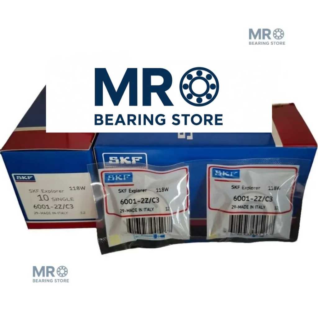 BEARING 6001 ZZ / 6001ZZ / 6001 2Z SKF C3 ITALY