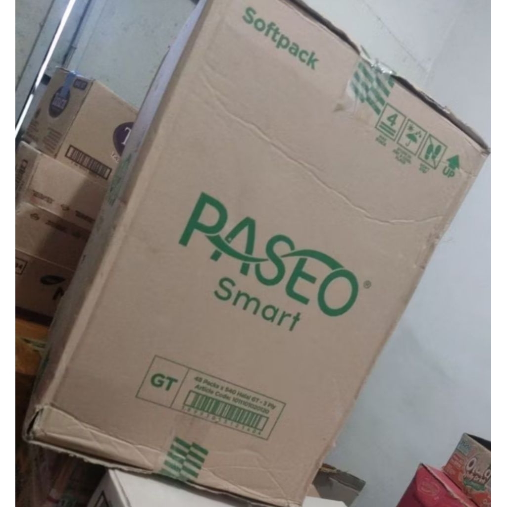 Kardus bekas Tisu Nice dan paseo isi 2 kerdus