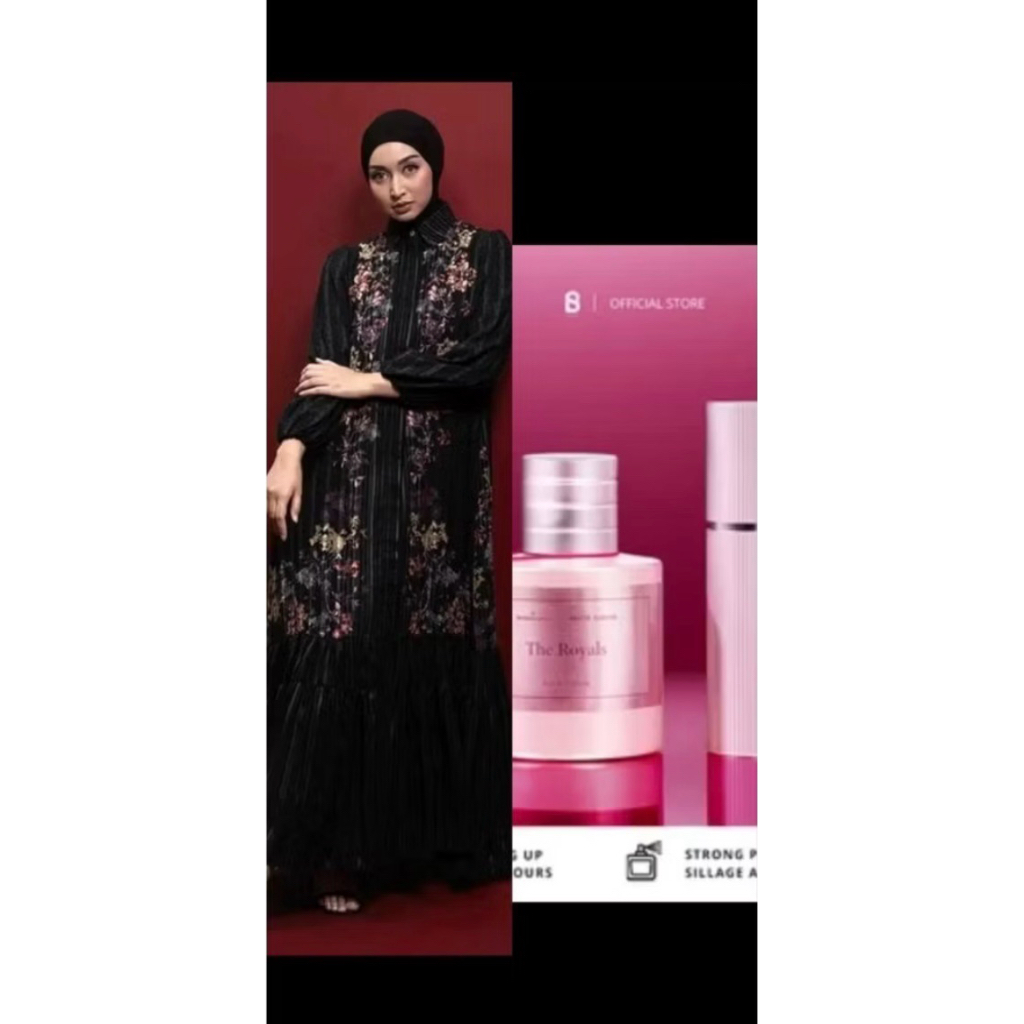 Benang jarum viola dress parfume