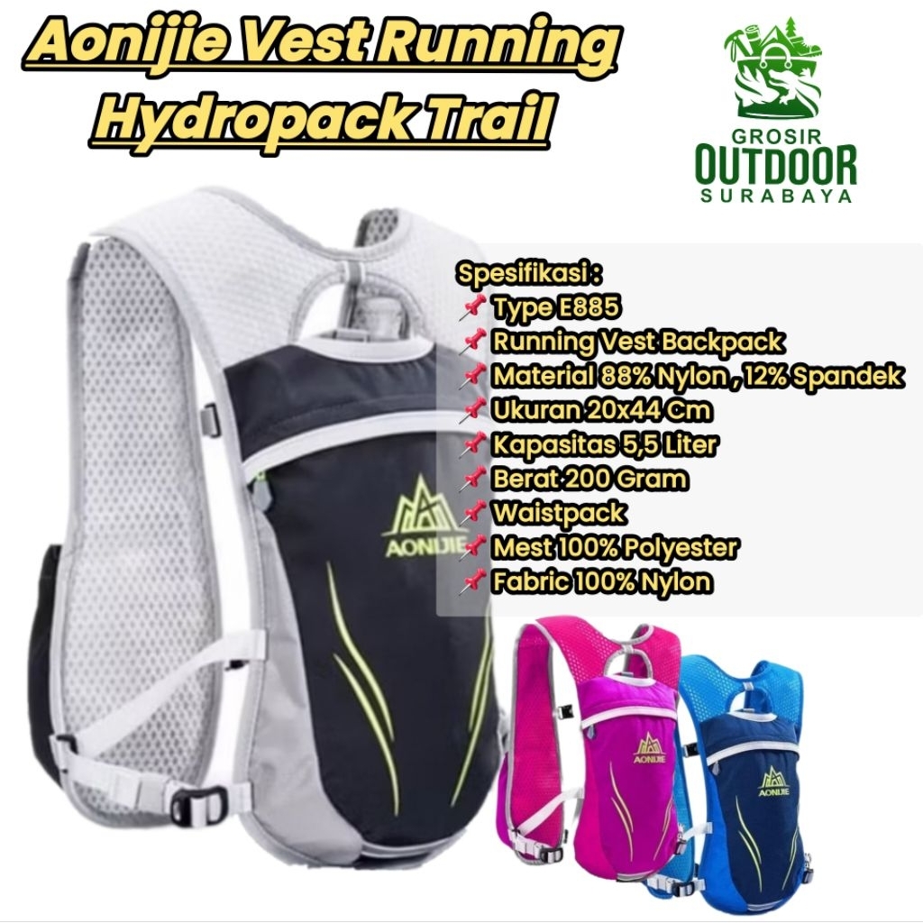 Aonijie Vest Running Hydropack Trail E885