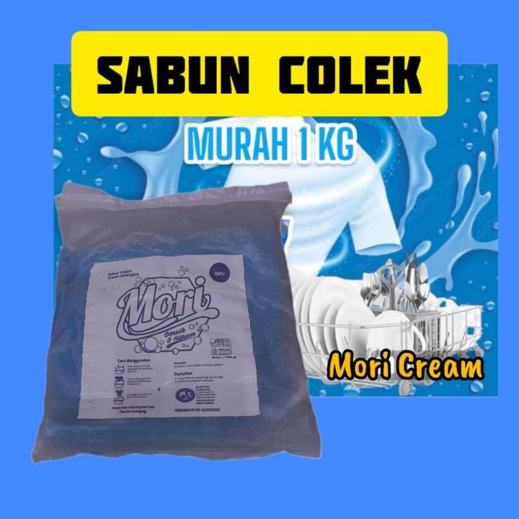 Detergen SABUN COLEK MORI B29 PEMBERSIH Serbaguna Ekonomis  Biru Anti Noda Berkualitas