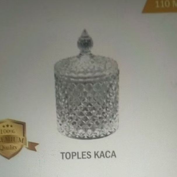 TOPLES KRISTAL TG1030-2.5 SMALL/CRYSTAL JAR TOWER/CANDY JAR / HAMPERS