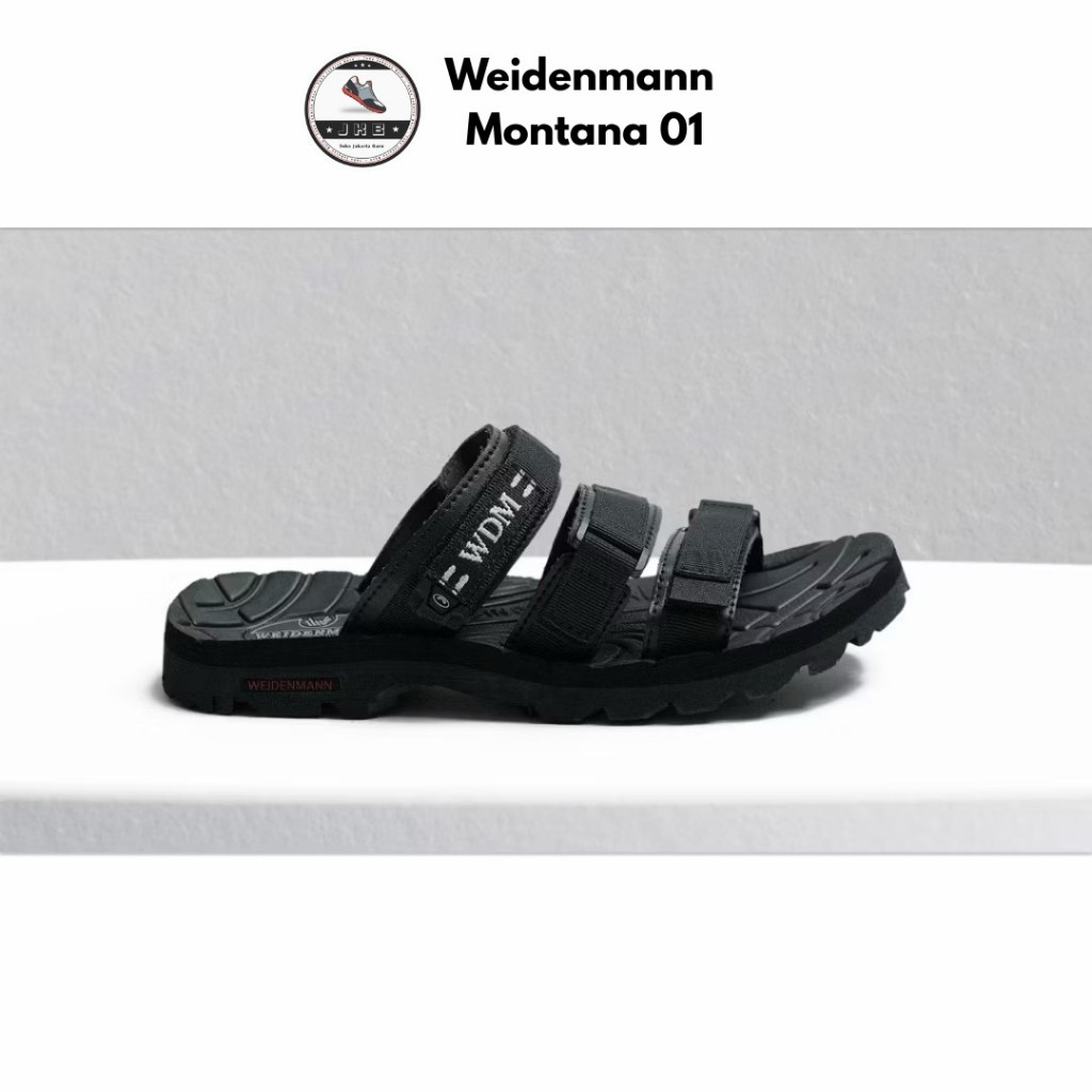 Sandal Weidenmann Montana 01 Hitam, Biru, Kopi, & Olive Original / Sandal Gunung Weidenmann Pria Ori