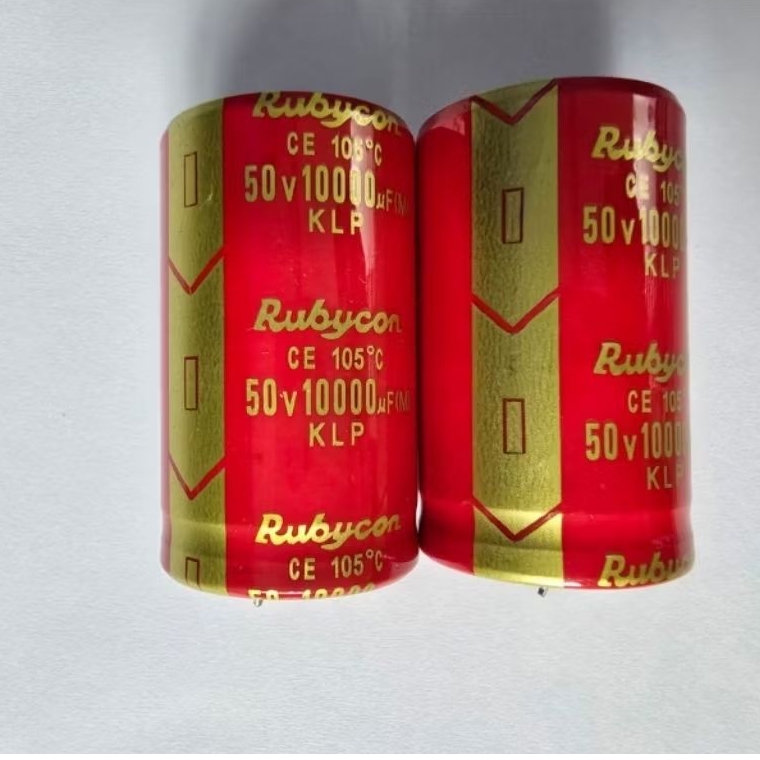 ELCO 50V 10000UF RUBYCON MERAH ORIGINAL KLP 1PCS