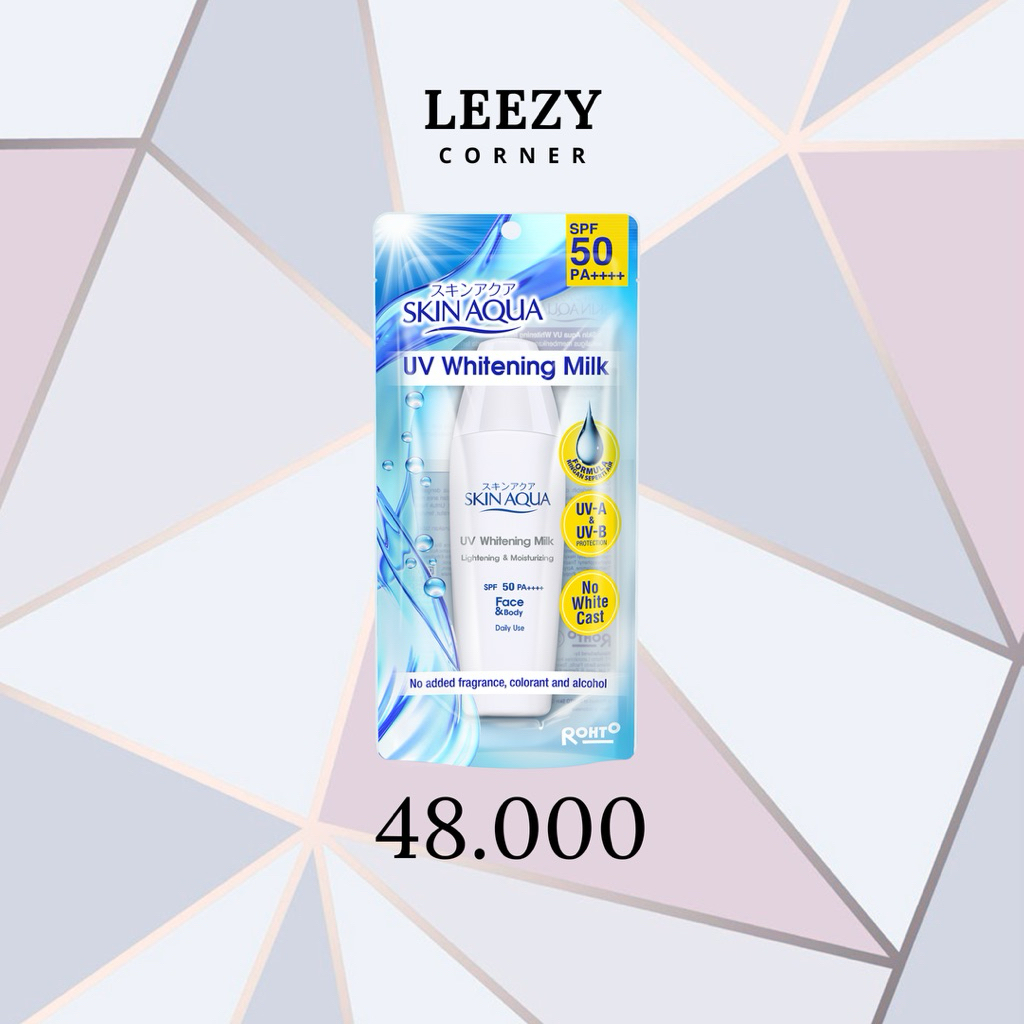 SKIN AQUA SPF 50 / SKIN AQUA UV WHITENING MILK LIGHTENING & MOISTURIZING SPF 50 PA++++ / SKIN AQUA S