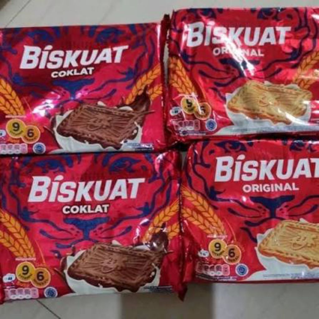 Biskuat jumbo coklat dan original 106,4g