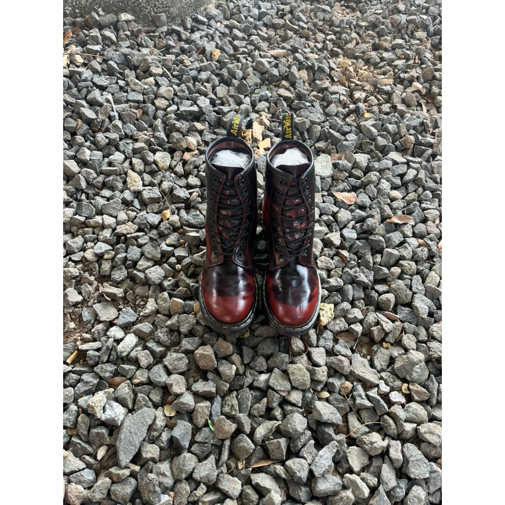 dr martens second 1460 red arcadiya / original / size 39 - 40