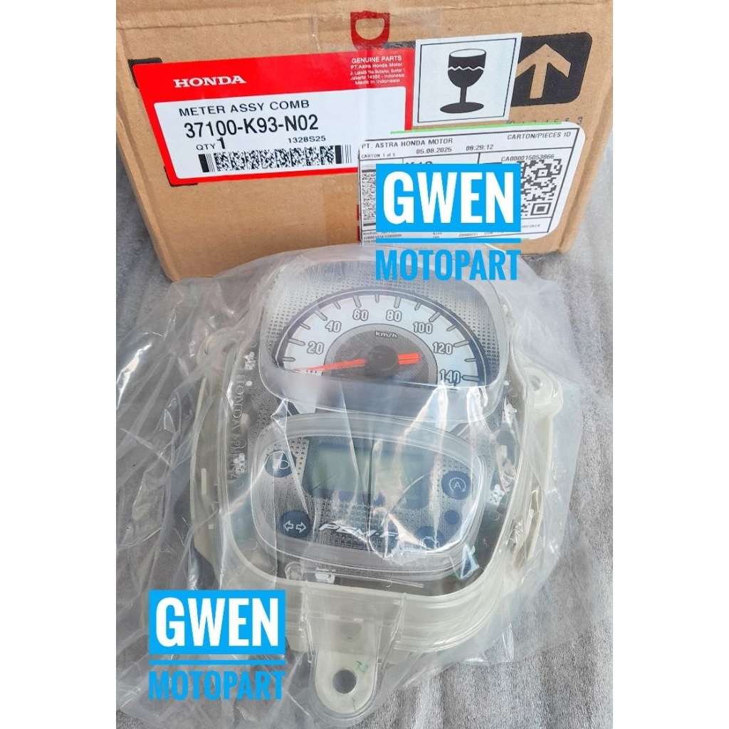 Meter Assy Combination Speedometer Speedo Meter Panel Digital Scoopy Esp K93 Donat Ring 12 2017 2018