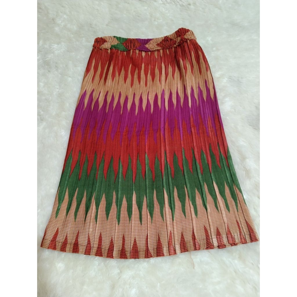 Preloved Rok Plisket Wanita/Rok Plisket pendek