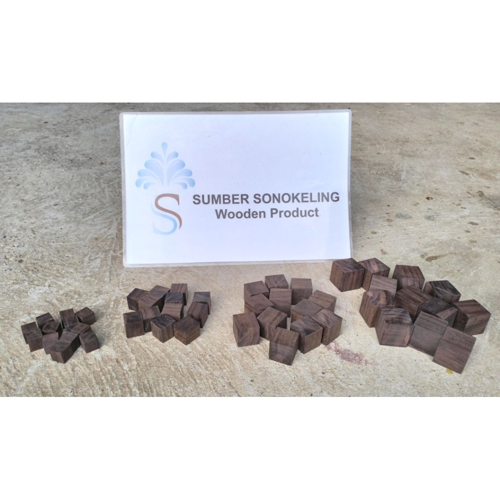 Kayu SONOKELING Custom Balok Kubus