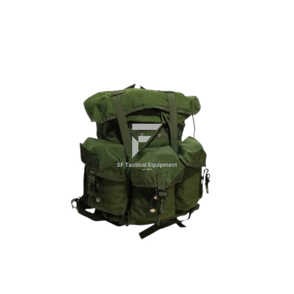 SF Tactical Ransel T60 Tas Pendidikan Ransel Tempur Tas Warna Hijau Pendidikan TNI Ransel Korea