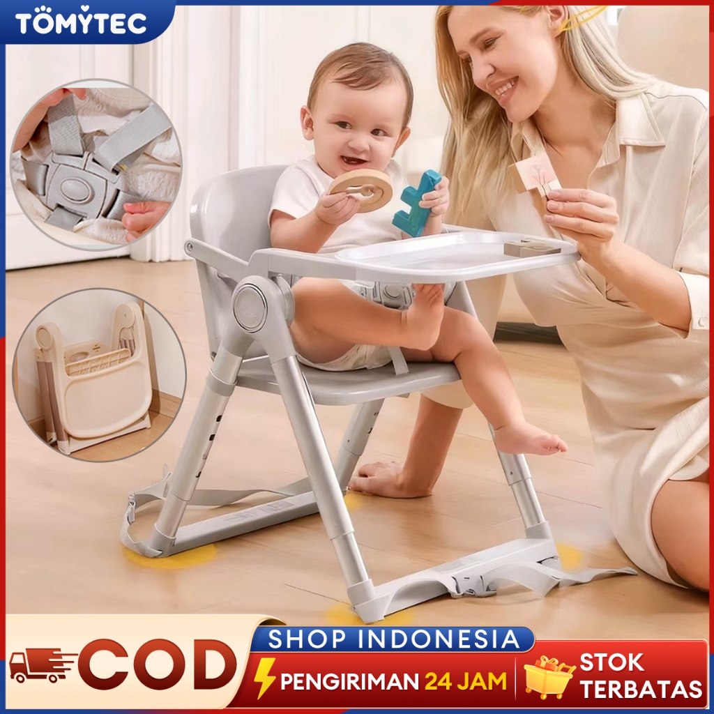 Kursi Makan Anak Multifungsi Kursi Makan Bisa Lipat Baby Chair Tempat Duduk Makan Bayi