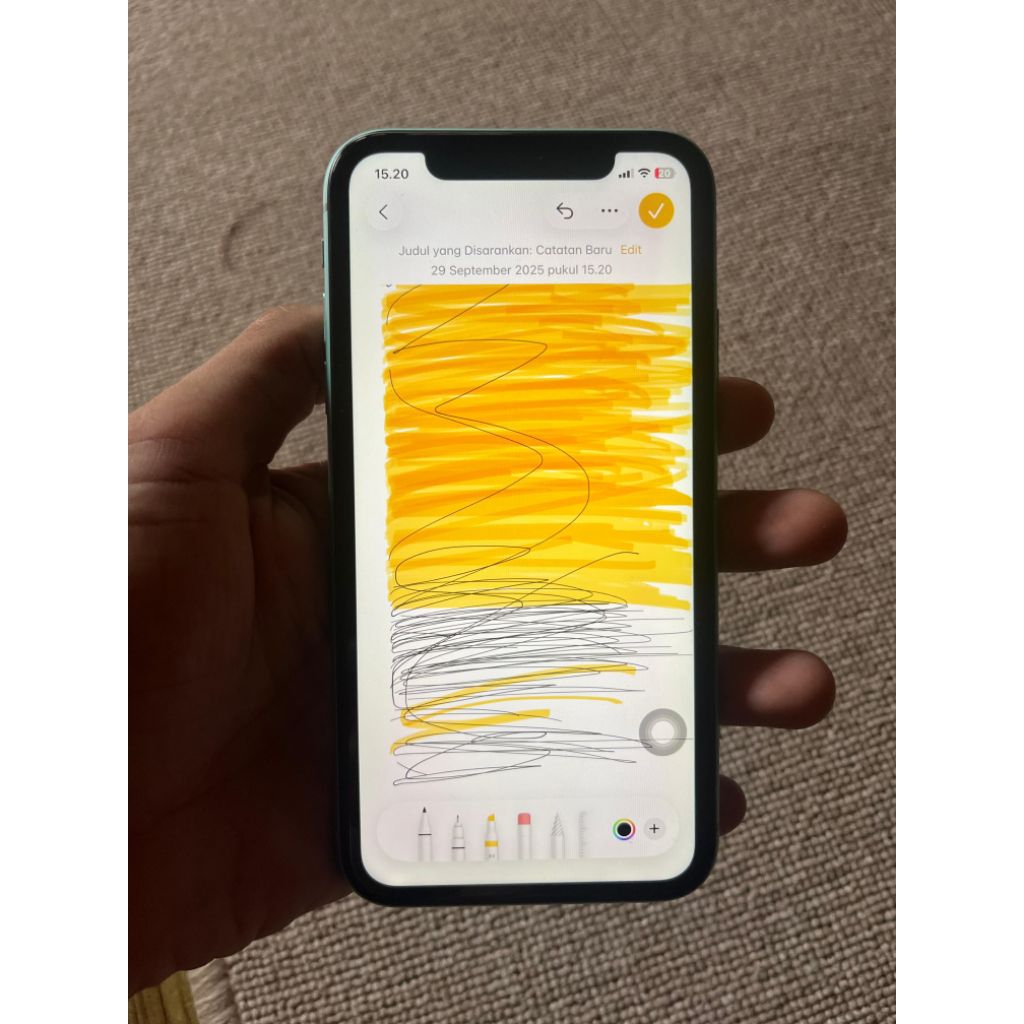 lcd iphone 11 ori copotan