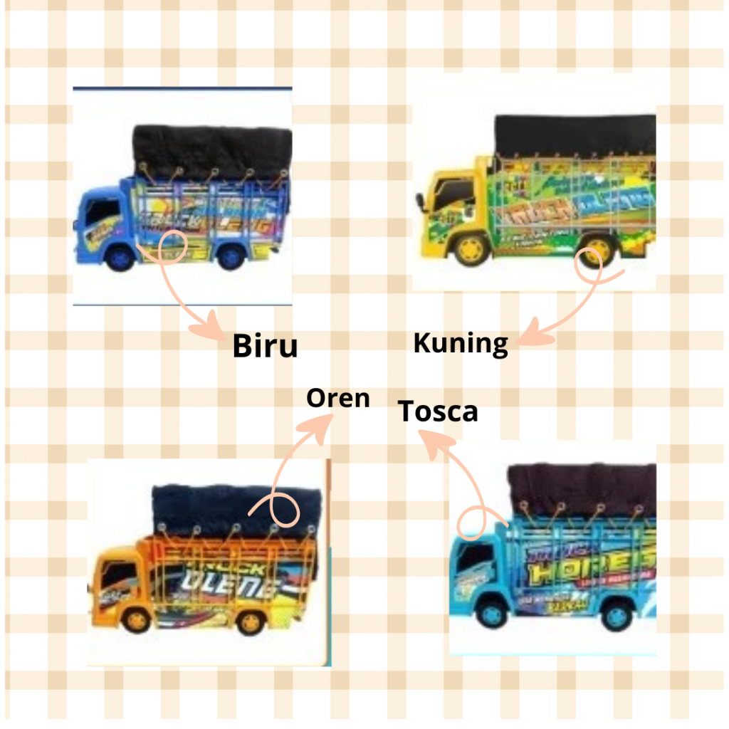 Mainan Anak Kendaraan Truk Oleng// Truk Oleng JSP T-03 Empat Warna//Full Musik dan Lampu