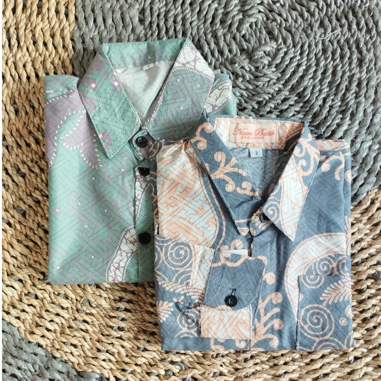 Batik Anak Cowok Lengan Pendek dan Panjang