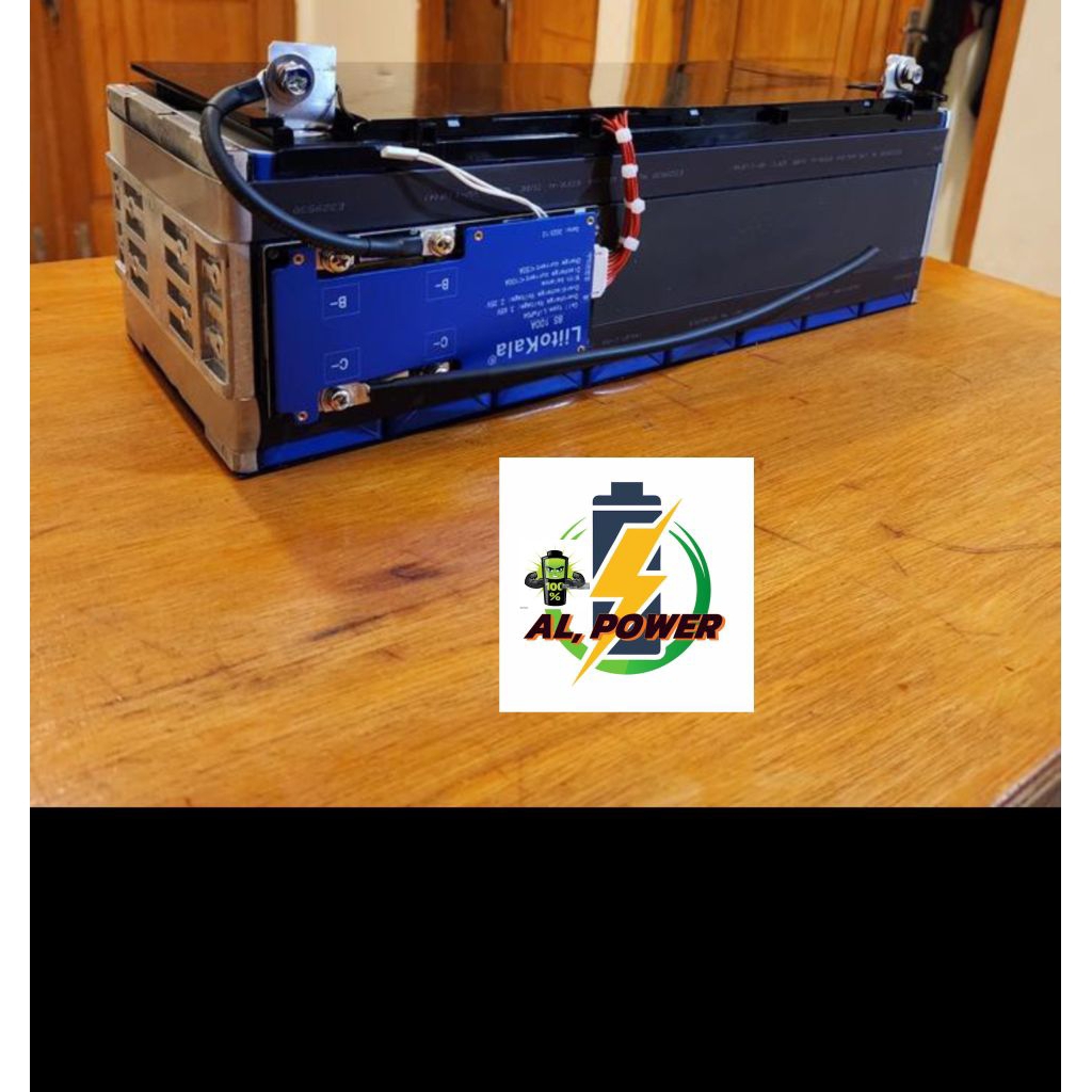 battery lifepo4 24v 100ah dengan box dan bms