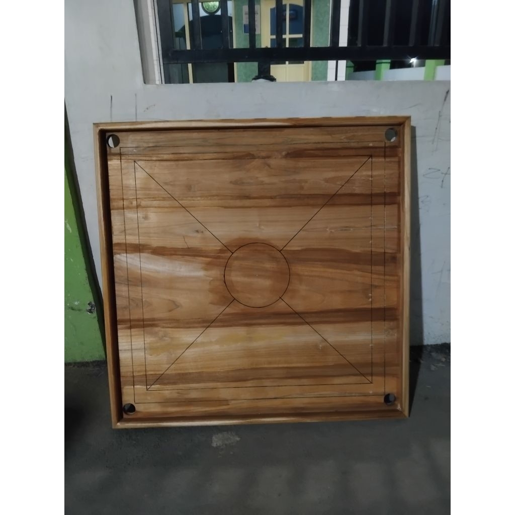 MEJA KARAMBOL KAYU JATI ASLI FREE BUAH BAHAN TEBAL DAN KAYU KERING HALUSS