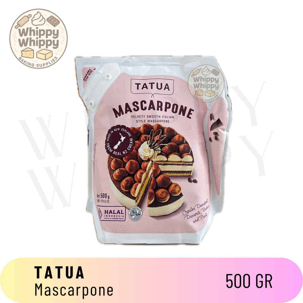 Tatua Mascarpone 500 GR / Mascarpone Tatua / Mascarpon Cheese / Mascarpone Tiramisu