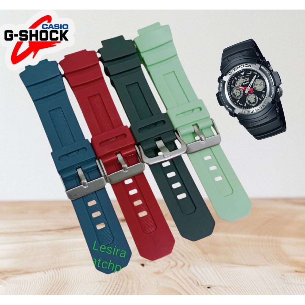 STRAP JAM   CASIO G-HOCK AW 590 Tali Jam Casio AW590