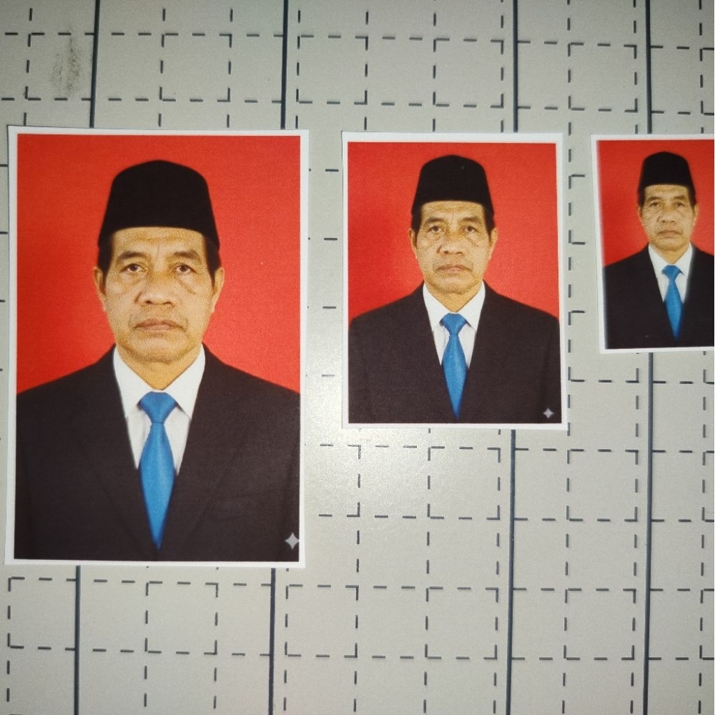 Cetak Pas Foto Pakai Kertas Doff ukuran 2x3, 3x4, 4x6
