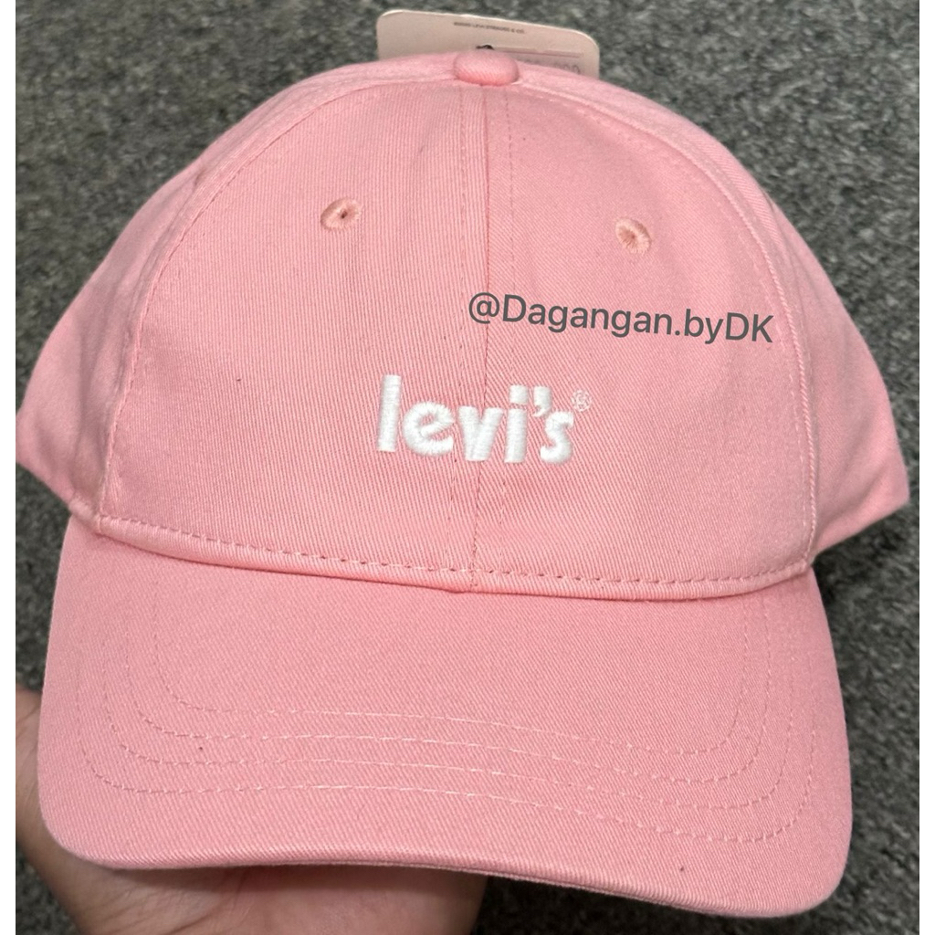 Topi Levis Cap Original 100% Pink Soft
