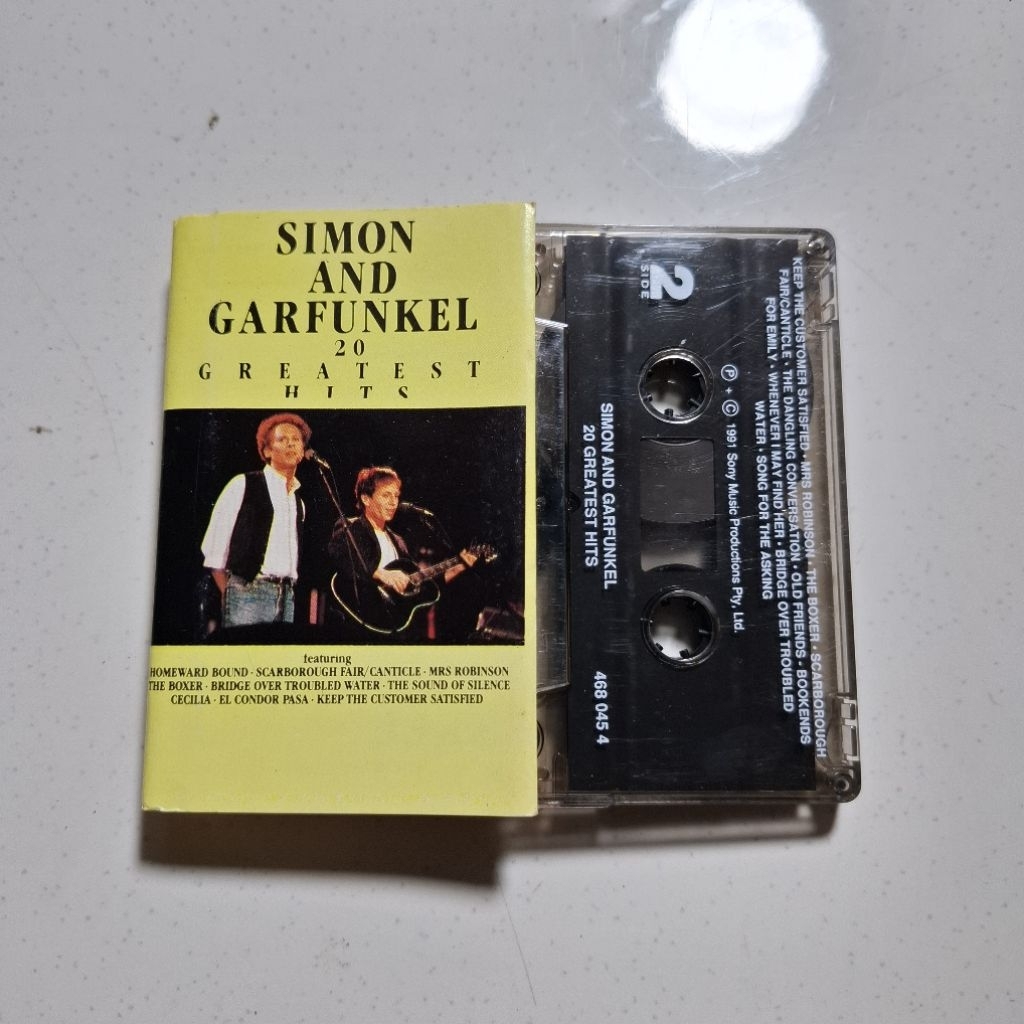 Kaset Pita Musik Simon And Garfunkel - Greatest Hits 20