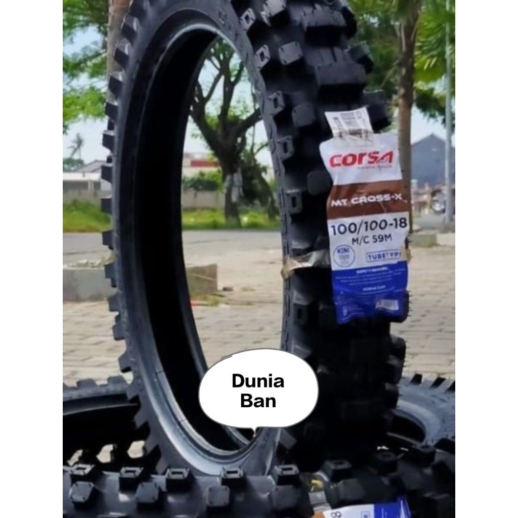 Promo Terlaris Termurah ( BISA COD) Corsa MT Cross Ban Luar Corsa 100/100-18 Ban Trail Corsa Ring 18