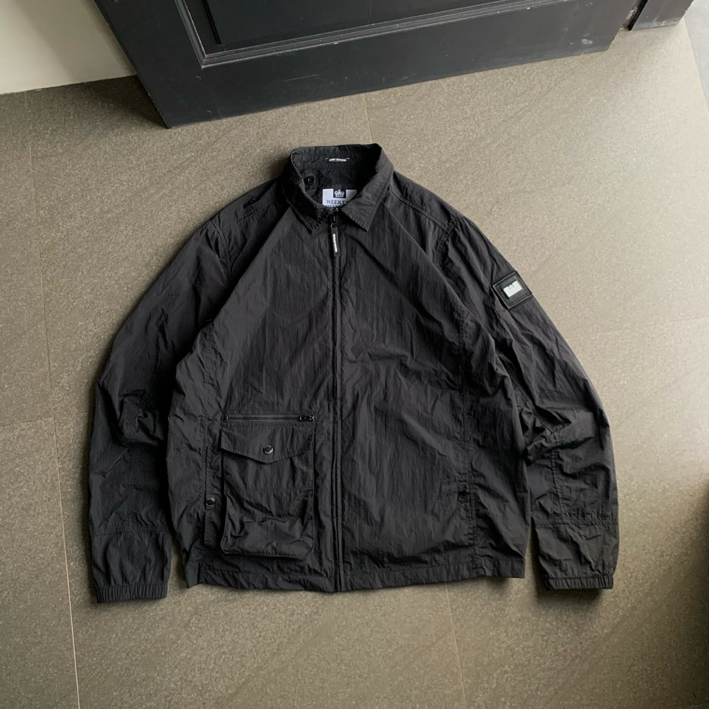 Weekend offender overshirt nylon jacket