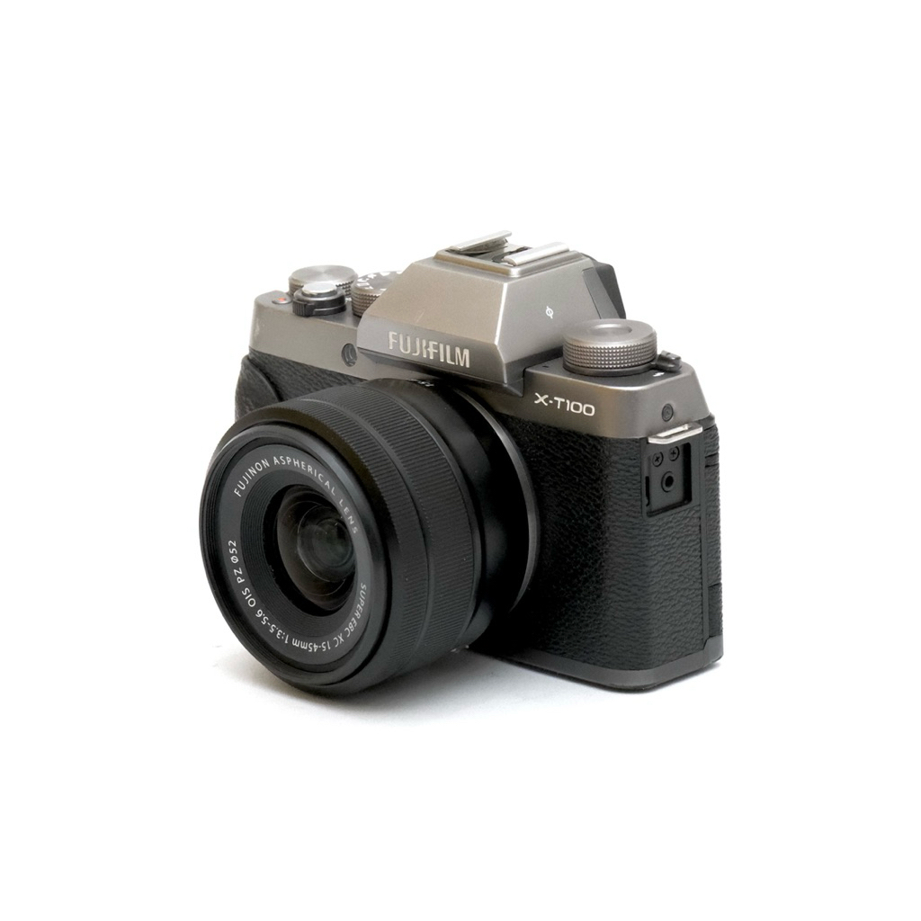 Kamera Mirrorless Fujifilm XT100 + Kit 15-45mm Bekas / Second / Kamera MUA