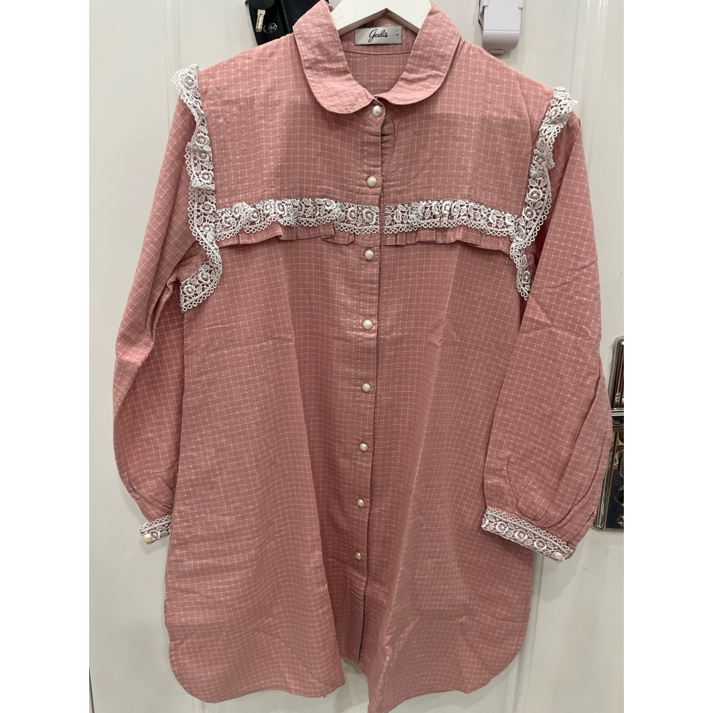 preloved kemeja atasan Blouse wanita Geulis Id