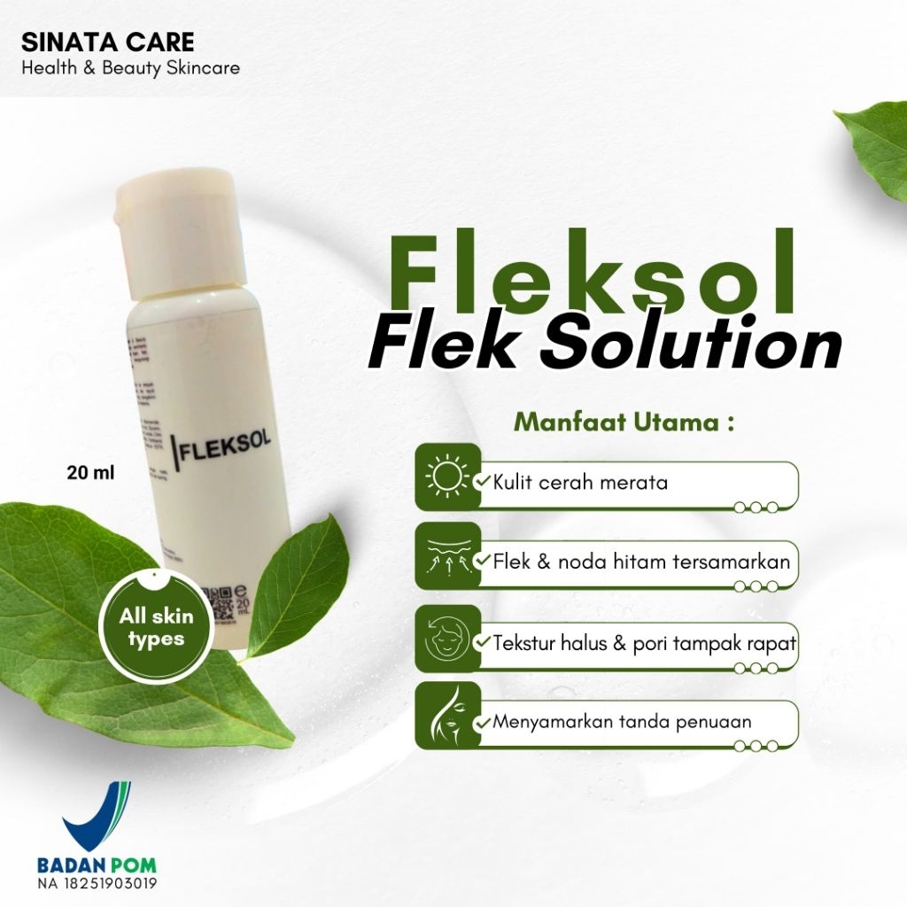 fleksol flek solution khusus flek