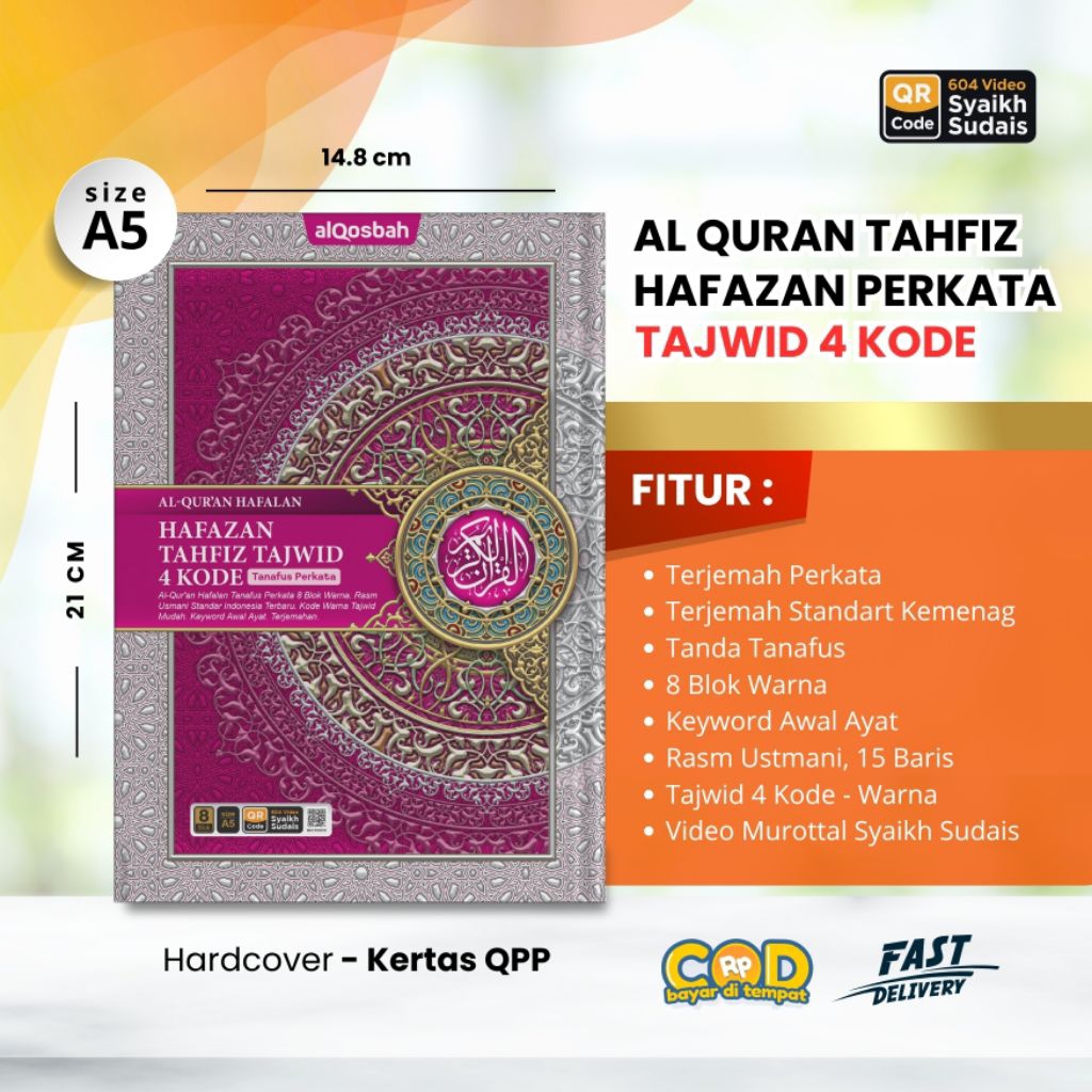 Al Quran Hafalan Hafazan Perkata Tajwid 4 Kode Audio Murottal