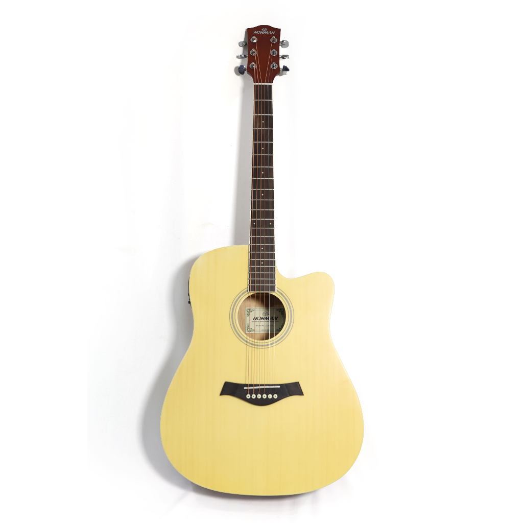 Gitar Akustik Elektrik Nohman – Sound Mantap, Harga Bersahabat