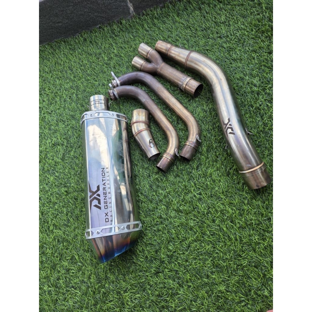 Knalpot DX Generation Full System Z250 / Ninja 250 FI (Old) 