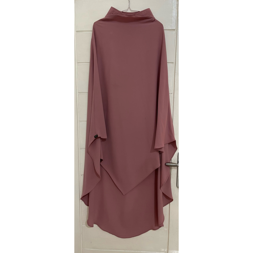 Preloved khimar FK instan softpet bahan soft lexus