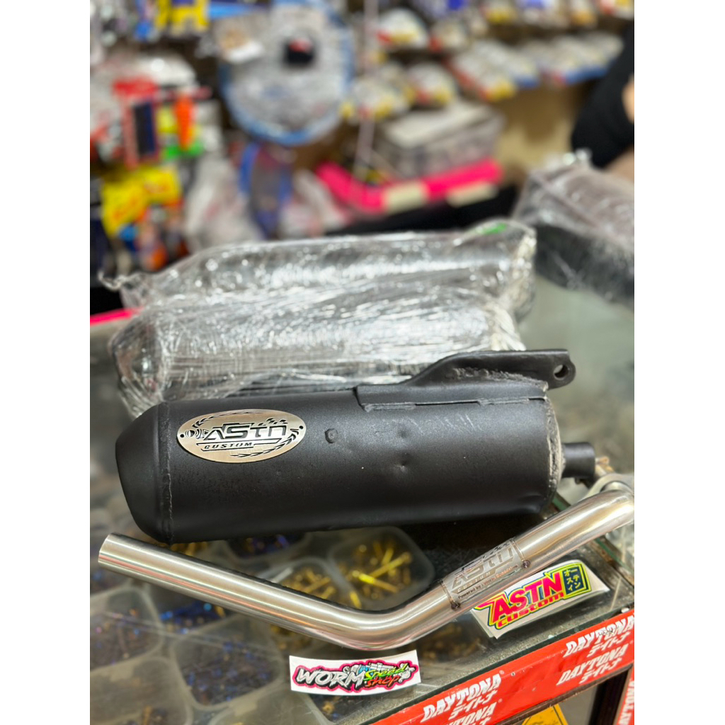 KNALPOT KONDOMAN SET PIPA MP7 BEAT SCOOPY ASTN CUSTOM