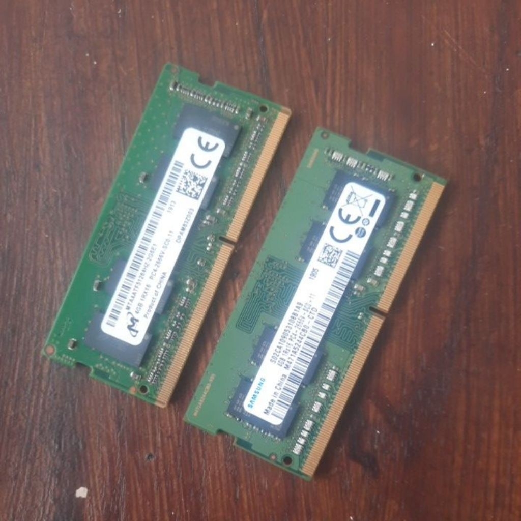 Ram 4gb 2 pcs DDR 4 Copotan Laptop Hp 14s DK0024AU
