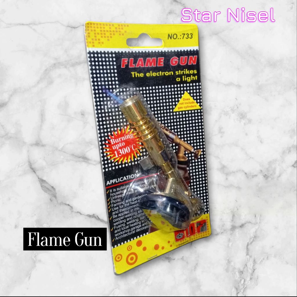 Flame Gun Gas Torch Blow Torch Kepala Gas Kuningan / Tembaga