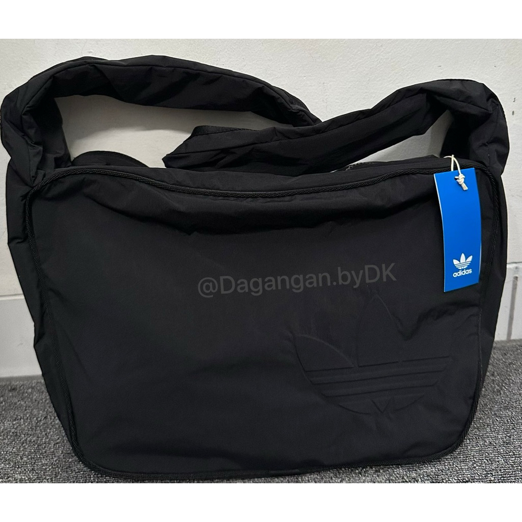 Tas Adidas Sling Bag Gym Original 100% Full Black (Limited)