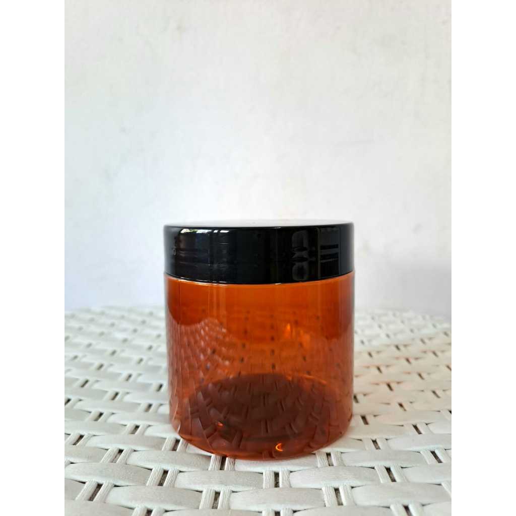 POT PET 200GR COKLAT